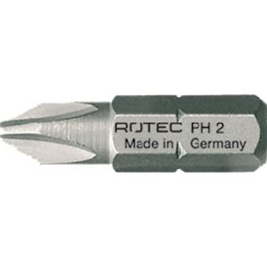Rotec 800 schroefbit Basic C6.3 Phillips PH 2x25 mm set 10 stuks 800.0002