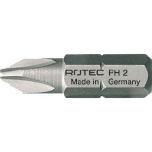 Rotec 800 schroefbit Basic C6.3 Phillips PH 1x25 mm set 10 stuks 800.0001