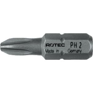 Rotec 800 schroefbit Basic C6.3 Phillips PH 2-Rx25 mm gereduceerd set 10 stuks 800.0005