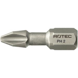 Rotec 801 schroefbit Basic C6.3 Phillips PH 3x25 mm Torsion set 10 stuks 801.0003