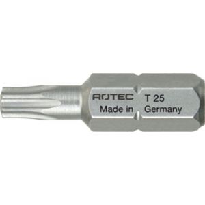 Rotec 806 schroefbit Basic C6.3 Torx T 6x25 mm set 10 stuks 806.0006