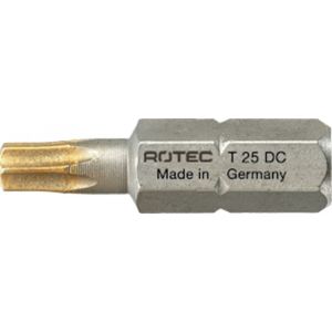 Rotec 806 schroefbit Diamond C6.3 Torx T 20x25 mm set 10 stuks 806.3 Torx 020