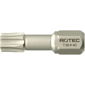 Rotec 807 Torsion schroefbit Basic C6.3 Torx T 20x25 mm conisch set 10 stuks 807.0020
