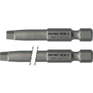 Rotec 810 krachtbit Basic E6.3 Robertson SQD 1x89 mm set 10 stuks 810.2001