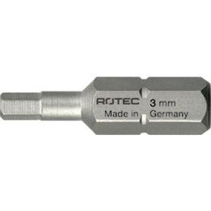 Rotec 811 schroefbit inbus Basic SW 2,0x25 mm C6.3 set 10 stuks 811.0020