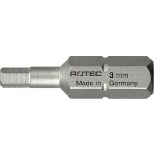 Rotec 811 schroefbit inbus Basic SW 2,5x25 mm C6.3 set 10 stuks 811.0025