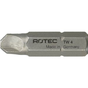 Rotec 815 schroefbit Basic C6.3 Tri-Wing TW 1x25 mm set 10 stuks 815.0001