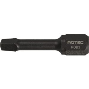 Rotec 817 Impact schroefbit Basic C6.3 Robertson SQD 1x30 mm C6.3 set 10 stuks 817.3001