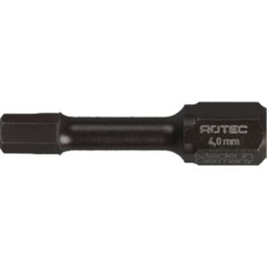 Rotec 817 Impact insert schroefbit inbus SW 5,0x30 mm C6.3 Basic set 10 stuks 817.4005