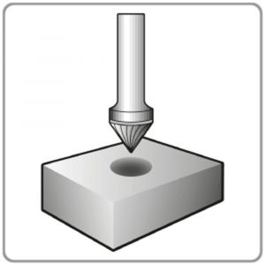 Rotec 438 HM stiftfrees model J Z3 spiraalvertand diameter 12,7x11x59 mm d2=6 mm 60 graden 438.1311