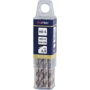 Rotec 102 HSS-G spiraalboor DIN 338 type HD-S diameter 14,5x114x169 mm d2=13 mm 102.1450