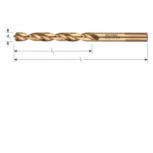 Rotec 116E HSS-E spiraalboor DIN 338 TOP-X type N diameter 11,0x94x142 mm 116.1100E