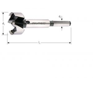 Rotec 246.1 WS Forstnerboor Multi-Function Wave-Cutter DIN 7483 G diameter 45x90 mm 246.1450