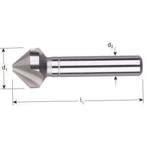 Rotec 405ASP HSS-E PM verzinkfrees 90 graden 3 snijkanten DIN 335 C 31 mm M16 405.0310