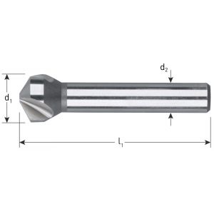 Rotec 409 HSS-G verzinkfrees 120 graden vorm C diameter 10,4 mm 409.1040