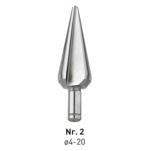 Rotec 420E HSS-E conische plaatboor Splitpoint nummer 2 5,0-20,0 mm 420.0102