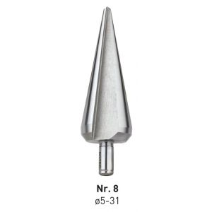 Rotec 420E HSS-E conische plaatboor Splitpoint nummer 8 5,0-31,0 mm 420.0108
