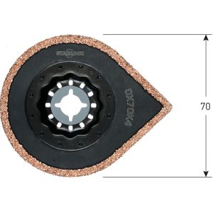 Rotec 519 OX 70K4 Starlock lijmverwijderaar HM-Riff diameter 70 mm 519.0250
