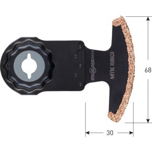 Rotec 519 MA 68K3 Starlock-Max HM-Riff segmentzaagblad grof 68x30 mm 519.4270