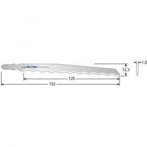 Rotec 520 decoupeerzaagblad DC870 T313AW set 3 stuks 520.0870