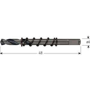 Rotec 534 centreerboor met uitwerpveer voor 534.xxx1 diameter 16-100 mm diameter 6x76 mm 534.9005