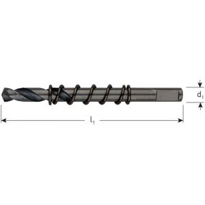 Rotec 535 centreerboor met uitwerpveer voor 535.xxx1 diameter 18-60 mm diameter 6x110 mm 535.9016