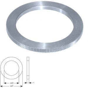 Rotec 589 reduceer pasring HM cirkelzaag diameter 22,2x20,0x1,4 mm 589.2205