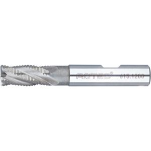 Rotec 615 HSS-E ruwfrezenset 615 DIN 844 6 delig diameter 4-12 mm ABS 615.9412