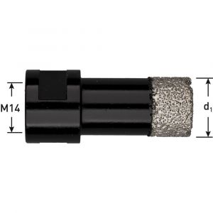 Rotec 757 diamantboorkroon graniet-tegel M14 opname 10x35 mm 757.4010