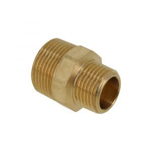 Bonfix verloopnippel 1/2 inch x 3/8 inch 2x buitendraad conisch 44205