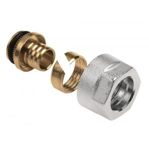 Bonfix TP98 adaptor (pilaar, knelring en wartel) eurokonus 14x2.0 mm 73005