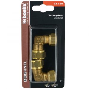 Bonfix blister verloopknie 12x10 mm 2 stuks 803705