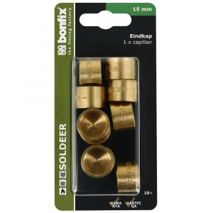 Bonfix blister capillair soldeerkap 15 mm 10 stuks 805310