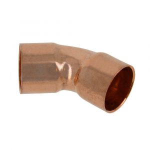 Bonfix soldeer roodkoper bocht 45 graden 12x12 mm 830105