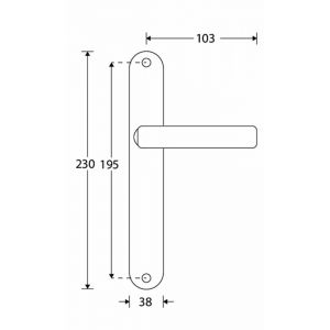 Wallebroek Mi Satori 00.0076.01 krukgarnituur Padania Modern messing gepolijst gelakt blind W0100.0076.01