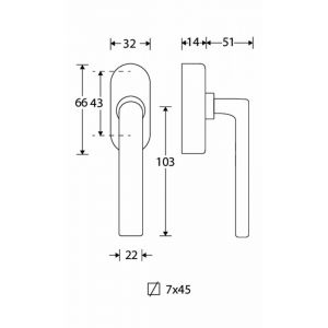 Wallebroek Mi Satori 00.5644.90 draaikiep garnituur Padania Elegant messing mat nikkel ongelakt W1300.5644.90