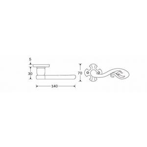 Wallebroek Idyllique 70.0040.46 krukgarnituur Kasteel ijzer zwart W7270.0040.46