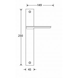 Wallebroek Salice Paolo 85.0022.01 krukgarnituur Cedro messing mat chroom blind W2385.0022.01