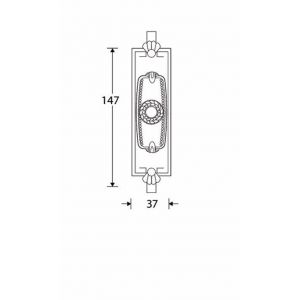 Wallebroek Salice Paolo 85.5511.90 krukespagnolet Orléans messing patine oud goud W3785.5511.90