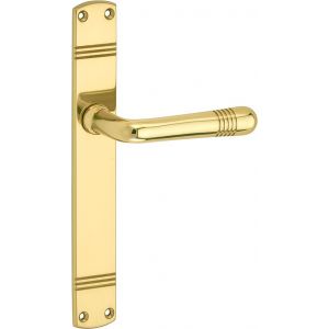 Wallebroek Mi Satori 00.0151.01 krukgarnituur Art Deco messing gepolijst gelakt blind W0100.0151.01