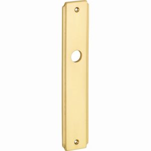 Wallebroek Mi Satori 00.2448.67 langschild Elegant messing gepolijst gelakt VB63 W0100.2448.67