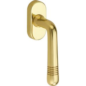 Wallebroek Mi Satori 00.5673.90 draaikiep garnituur Art Deco Elegant messing gepolijst gelakt W0100.5673.90