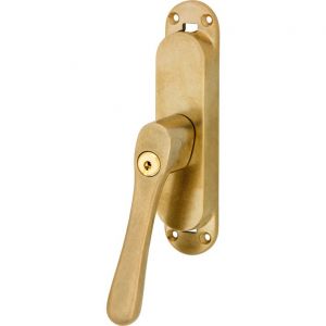 Wallebroek Mi Satori 00.5579.90 krukespagnolet links Linea messing getrommeld ongelakt W0500.5579.90