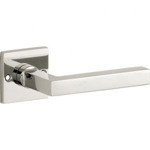 Wallebroek Mi Satori 00.0084.46 krukgarnituur Kare Bauhaus messing glans nikkel W1100.0084.46