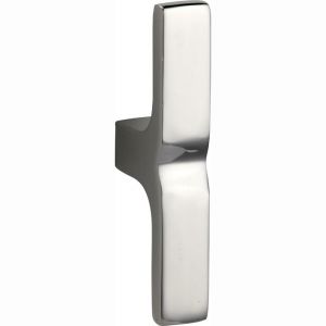 Wallebroek Cardea 50.0016.90 deurkruk gatdeel T-model Retto messing glans nikkel W1150.0016.90