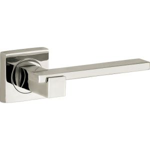 Wallebroek Cardea 50.0024.46 krukgarnituur Pierra messing glans nikkel W1150.0024.46