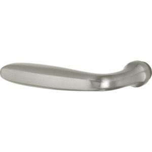 Wallebroek Mi Satori 00.0009.45 deurkruk gatdeel links Banaan messing mat nikkel ongelakt W1300.0009.45L