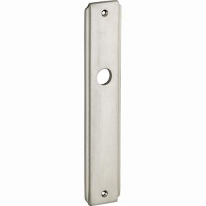 Wallebroek Mi Satori 00.2448.24 langschild Elegant messing mat nikkel ongelakt PC55 W1300.2448.24