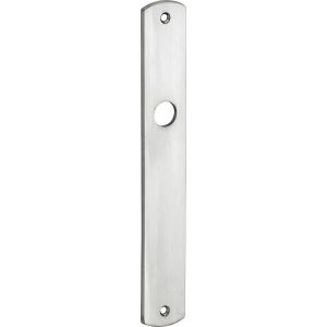 Wallebroek Mi Satori 00.2508.12 langschild Dual messing mat nikkel ongelakt BB72 W1300.2508.12