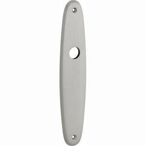 Wallebroek Mi Satori 00.2530.04 langschild Elips messing mat nikkel ongelakt BB56 W1300.2530.04